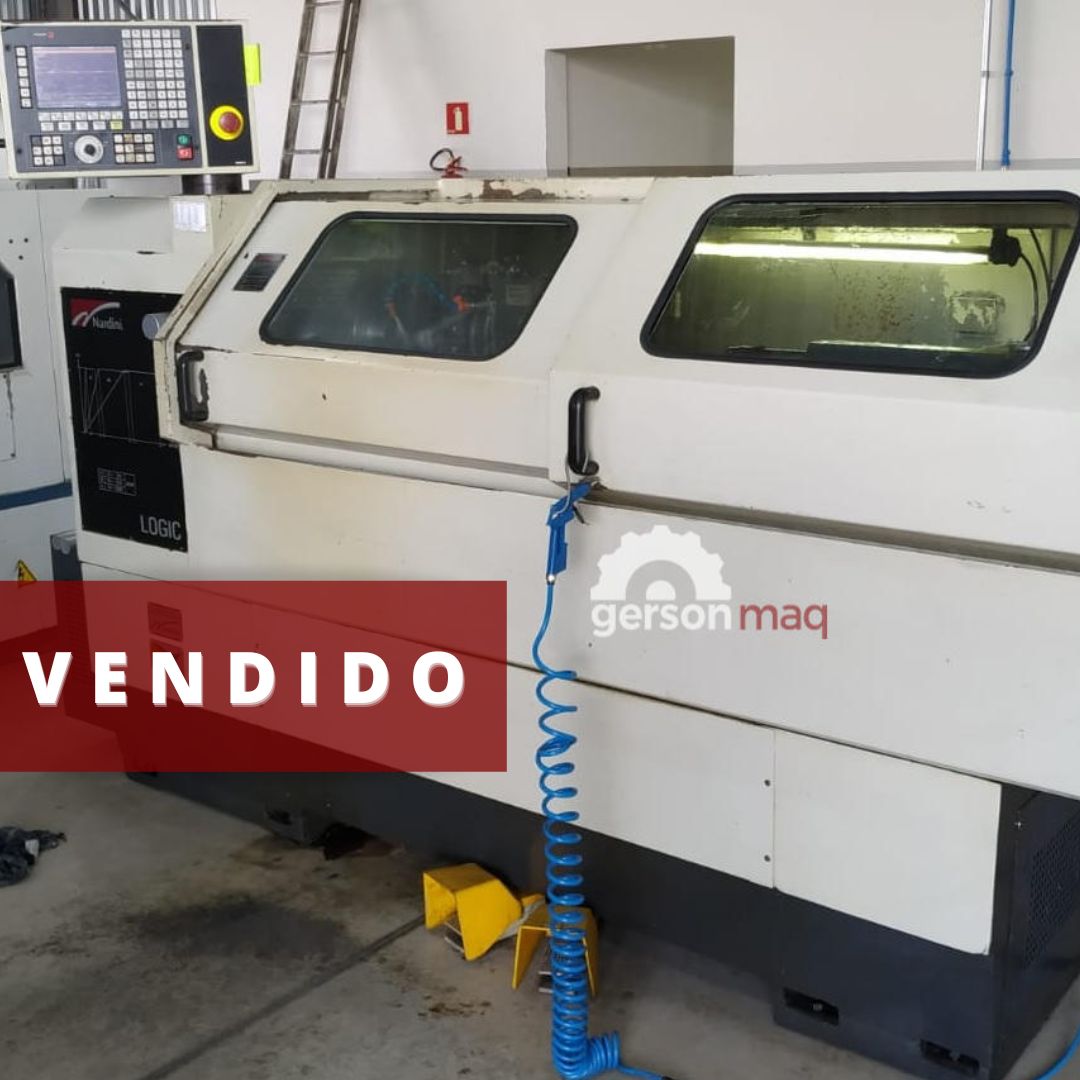 TORNO CNC NARDINI LOGIC 195 II COM TORRE ANO 2014